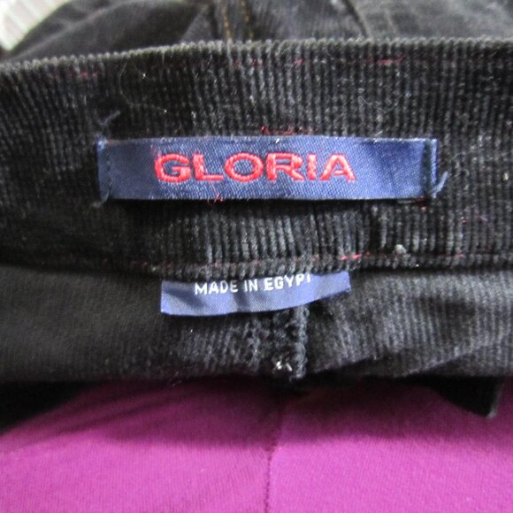 GLORIA Brown Corduroy Pants sz. 4 - Picture 4 of 8